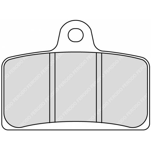 COPPIA PASTIGLIE FRENO FERODO FDB2201ST