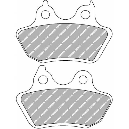 COPPIA PASTIGLIE FRENO FERODO FDB2202ST