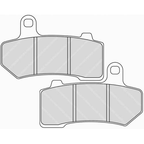COPPIA PASTIGLIE FRENO FERODO FDB2210P