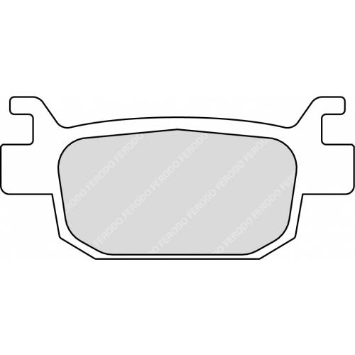 COPPIA PASTIGLIE FRENO FERODO FDB2212EF