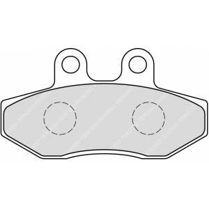 COPPIA PASTIGLIE FRENO FERODO FDB2224P