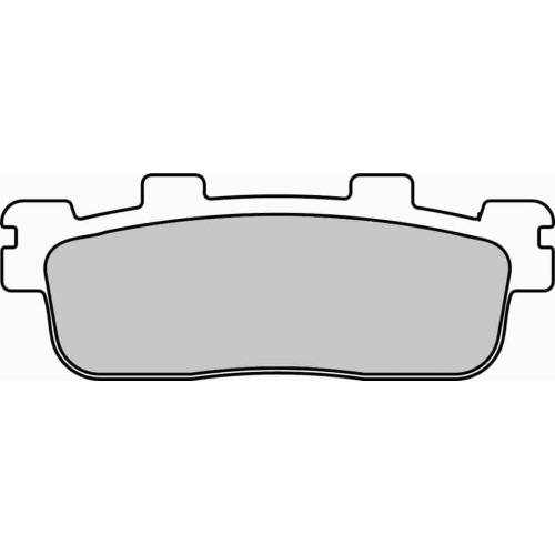 COPPIA PASTIGLIE FRENO FERODO FDB2248EF