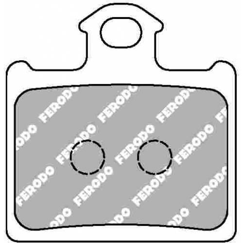 COPPIA PASTIGLIE FRENO FERODO FDB2257SG