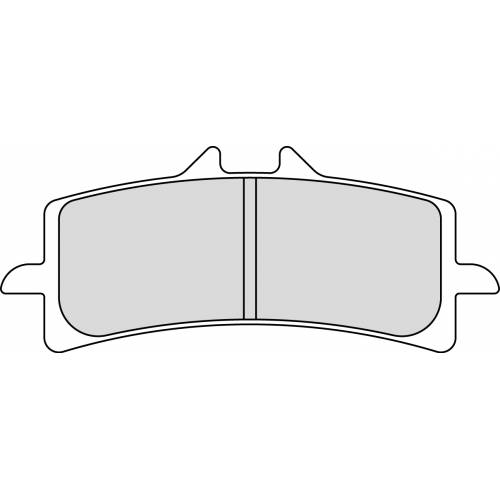 COPPIA PASTIGLIE FRENO FERODO FDB2260ST