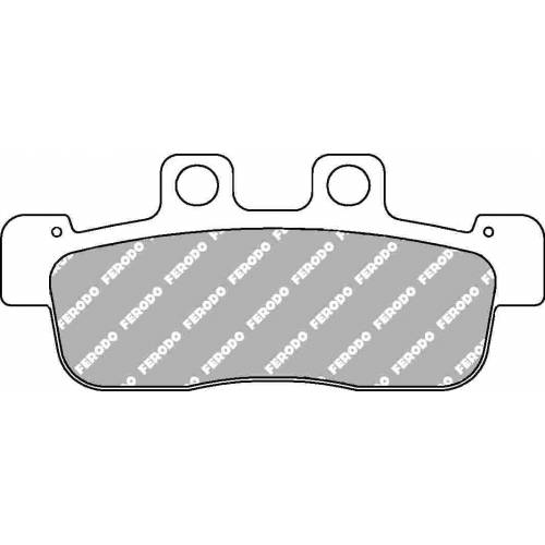 COPPIA PASTIGLIE FRENO FERODO FDB2284EF