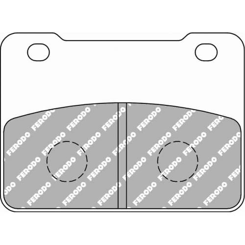 COPPIA PASTIGLIE FRENO FERODO FDB2291EF