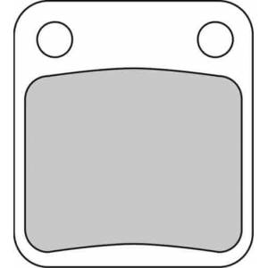 COPPIA PASTIGLIE FRENO FERODO FDB250EF