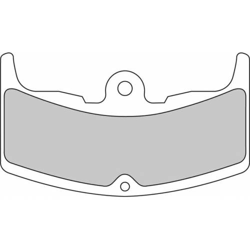 COPPIA PASTIGLIE FRENO FERODO FDB310P