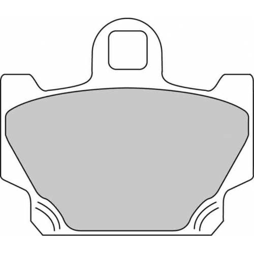 COPPIA PASTIGLIE FRENO FERODO FDB311P