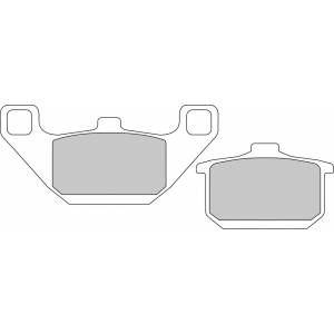 COPPIA PASTIGLIE FRENO FERODO FDB339P
