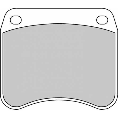 COPPIA PASTIGLIE FRENO FERODO FDB342P
