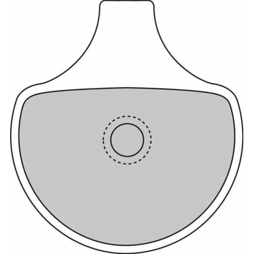 COPPIA PASTIGLIE FRENO FERODO FDB352P