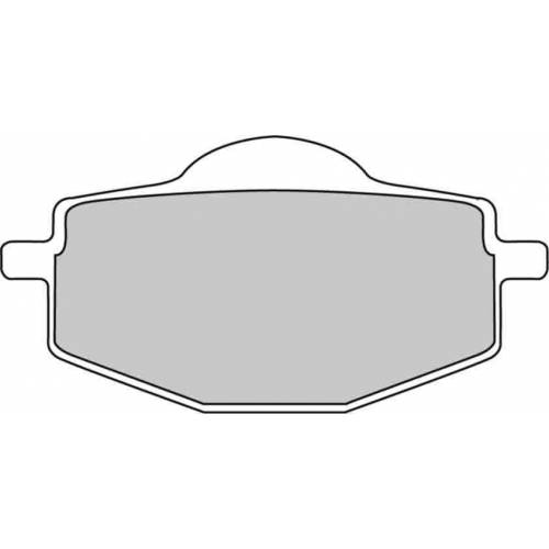 COPPIA PASTIGLIE FRENO FERODO FDB383P