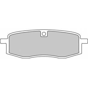 COPPIA PASTIGLIE FRENO FERODO FDB411P
