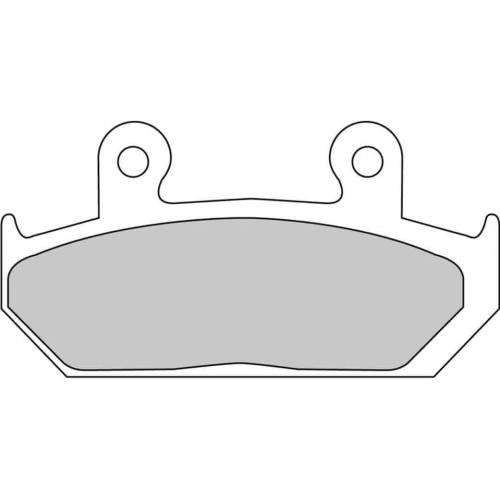 COPPIA PASTIGLIE FRENO FERODO FDB452P