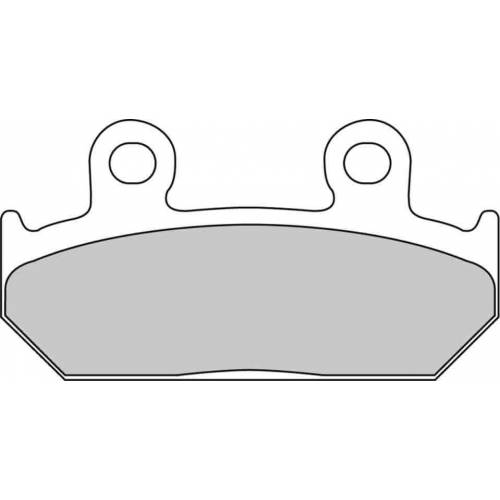 COPPIA PASTIGLIE FRENO FERODO FDB462P