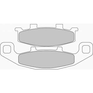 COPPIA PASTIGLIE FRENO FERODO FDB481P
