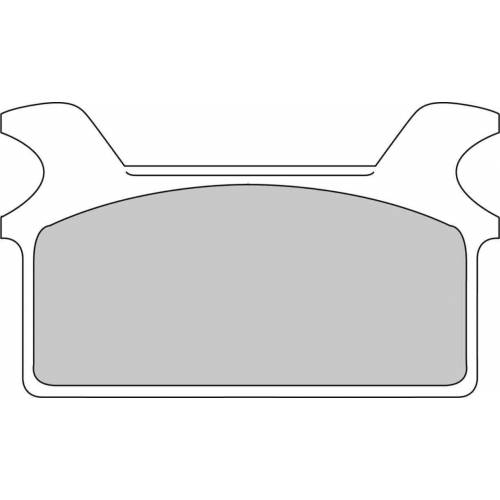 COPPIA PASTIGLIE FRENO FERODO FDB485P