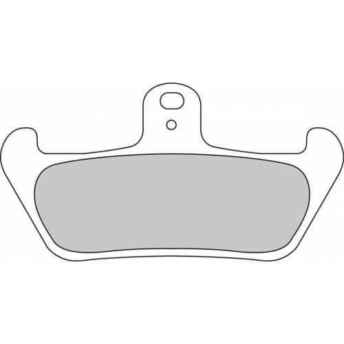 COPPIA PASTIGLIE FRENO FERODO FDB529P