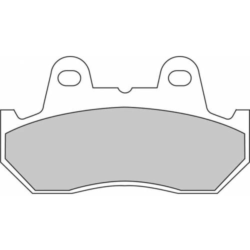 COPPIA PASTIGLIE FRENO FERODO FDB538P