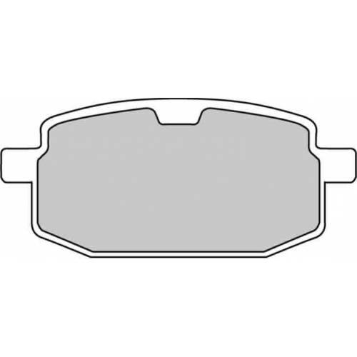 COPPIA PASTIGLIE FRENO FERODO FDB636EF
