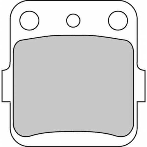 COPPIA PASTIGLIE FRENO FERODO FDB661P