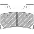 COPPIA PASTIGLIE FRENO FERODO FDB666P