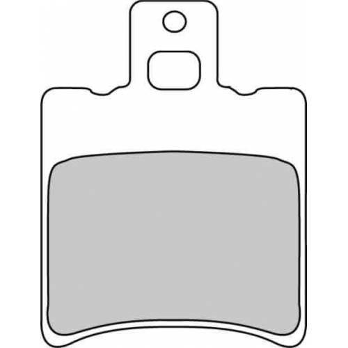 COPPIA PASTIGLIE FRENO FERODO FDB889EF