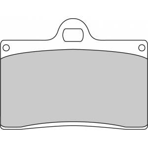 COPPIA PASTIGLIE FRENO FERODO FRP408ST