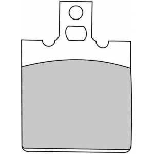 COPPIA PASTIGLIE FRENO FERODO FRP416P