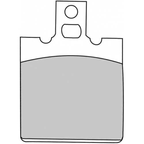 COPPIA PASTIGLIE FRENO FERODO FRP416P