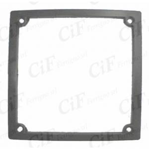 CORNICE TARGA IN PLASTICA NERA