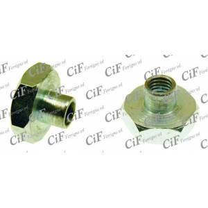 DADO FISSA RUOTA ESAGONO 22mm. PIAGGIO VESPA DAL 1946 AL 1961