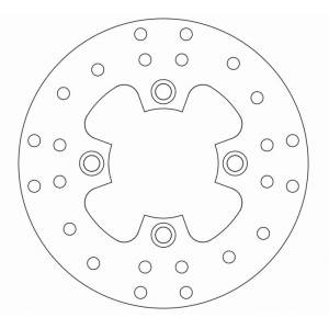 DISCO FRENO ANTERIORE HONDA 250 CN