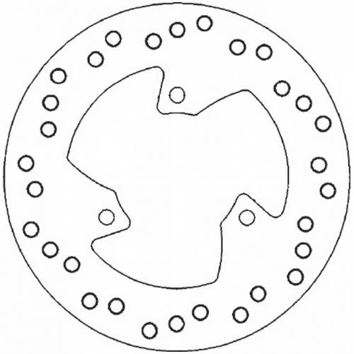 DISCO FRENO POSTERIORE APRILIA 50/125/200/250/300