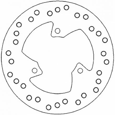 DISCO FRENO POSTERIORE APRILIA 50/125/200/250/300