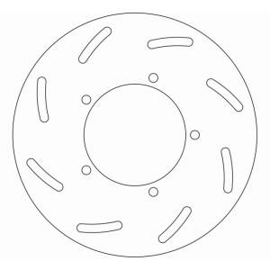 DISCO FRENO POSTERIORE GILERA