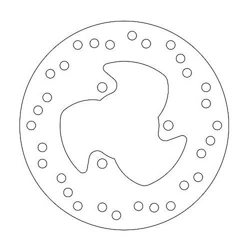 DISCO FRENO POSTERIORE YAMAHA 125/150/180 MAJESTY