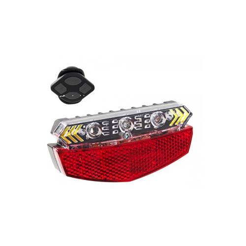 FANALE POSTERIORE CICLO AL PORTAPACCHI CON FRECCE E STOP