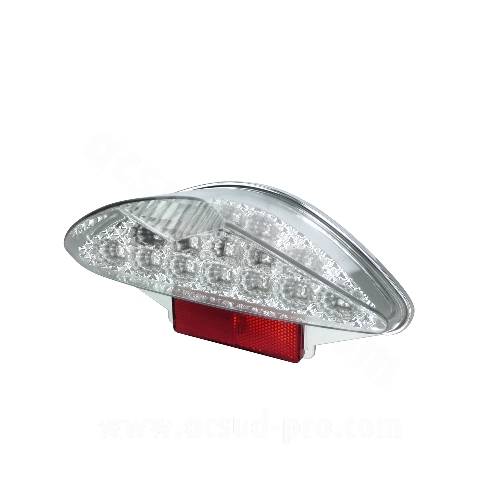 FANALE POSTERIORE MBK NITRO TRASPARENTE A LEDS