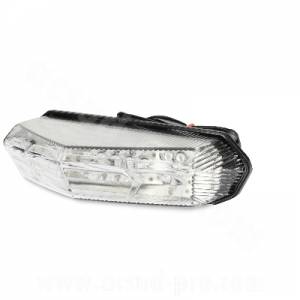 FANALE POSTERIORE TRASPARENTE OMOLOGATO DERBI 50 SENDA