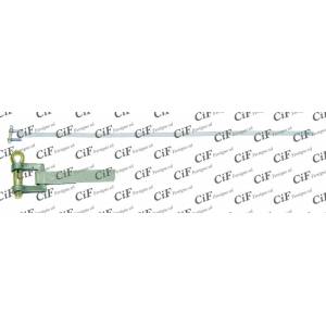 FASCETTA METALLICA A COPPIGLIA 300x5mm.