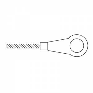 FILO FRENO POSTERIORE PIAGGIO VESPA 50/125 CON OCCHIELLO