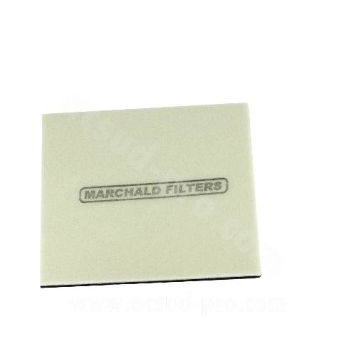 FILTRO ARIA GENERICO 330x330x17mm. DOPPIA DENSITA' - MARCHALD