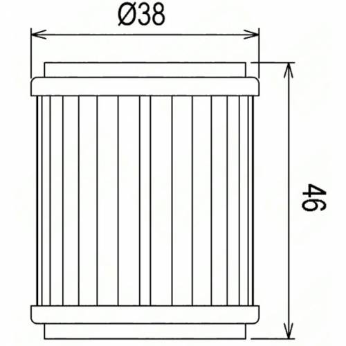 FILTRO OLIO CHAMPION COF040