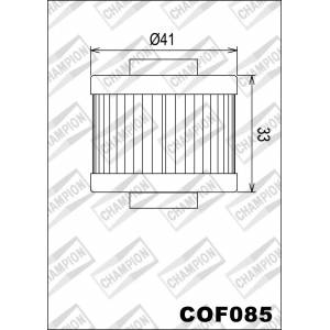 FILTRO OLIO CHAMPION COF085