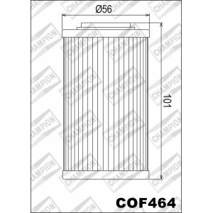 FILTRO OLIO CHAMPION COF464
