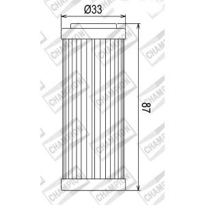 FILTRO OLIO CHAMPION COF552