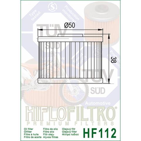 FILTRO OLIO HIFLO HF112