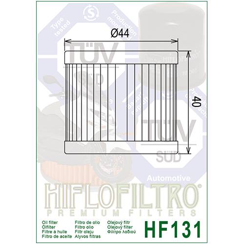 FILTRO OLIO HIFLO HF131